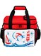 Insulated Lunch Bag, 18.5L Large Capacity, Light House Girl Design Food Storage Thermal Bag, Waterproof and Leakproof Insulated Lunch Bag for Men and Women, Cooler Bags for Picnic Hiking Beach, Red