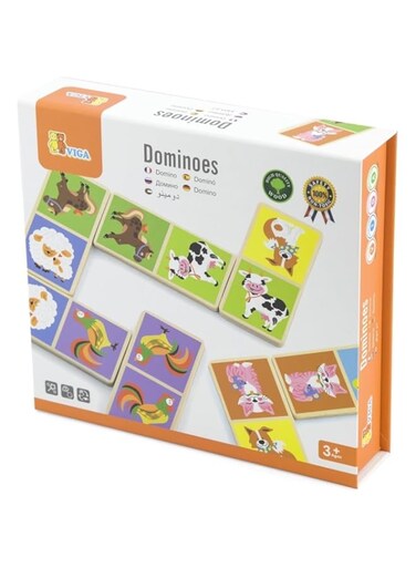 Viga Toys - 51306 - Domino - Farm Animals