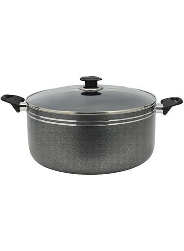 Royalford Non-Stick Casserole with Stainless Steel Lid - 34CM