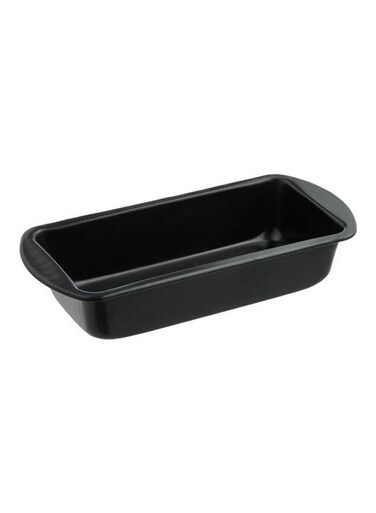 Steel Rectangular Baking Mould Black