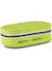 MILTON New Bon Bon Plastic Lunch Box with Insulated Jacket, 2 Containers (280 ml Each), Microwavable &amp; Leak-Proof Tiffin for Office, School, College, Green