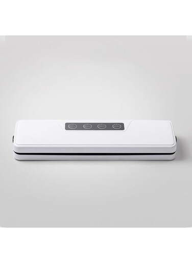 Vacuum Sealer Machine for Food Preservation with 10 Storage Bags, Compact Design Sealing Machine for Dry and Moist Food, Automatic Food Vacuum Sealer Machine