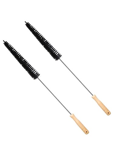 sddjqy 2 Pack Dryer Vent Cleaner Kit Clothes Dryer Lint Brush Vent Trap Cleaner Home Essentials Long Flexible Refrigerator Coil Brush Vacuum Brush