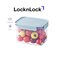 LocknLock Classic Plus Rectangle Food Container 2L &ndash; Mint, 4-Side Locking, Stackable &amp; Leakproof