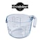 Ocuisine 1L Glass Measuring Jug - Borosilicate Glass, Stain &amp; Scratch Resistant, Dishwasher Safe