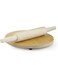 Madina Wooden Chakla belan with Rolling Pin 12"   Rigag Maker Roti Pizza Chapati Flatbread Tortilla