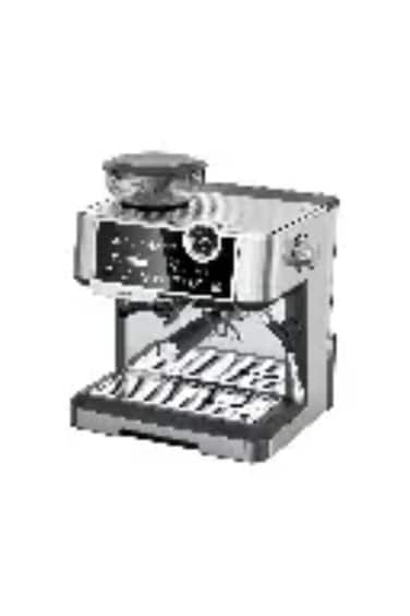 LePresso Dual Boiler Espresso Machine with Grinder, Milk Frother &amp; Pressure Gauge