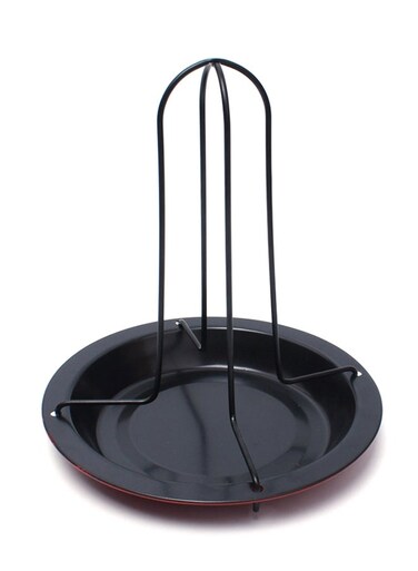 Chicken Roaster Rack Black/Red
