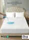 Coral Fleece White Waterproof Mattress Protector Hypoallergenic Comfortable Breathable Stain-resistant For Healthier Sleeping Experience Bedding Washable with 35 cm Deep Pocket (160x200cm)