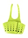 Snap-On Sink Drain Storage Basket Green 200x110x70mm