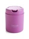 Living Mini Desk Trash Can with Lid, Small Desktop Countertop Waste Basket Garbage Bin for Office Bathroom Vanity, Tabletop or Coffee Table Kitchen Storage (Purple)