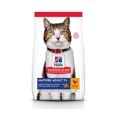 Hills Science Plan Mature Adult 7+ Cat Dry Food With Chicken (1.5kg)