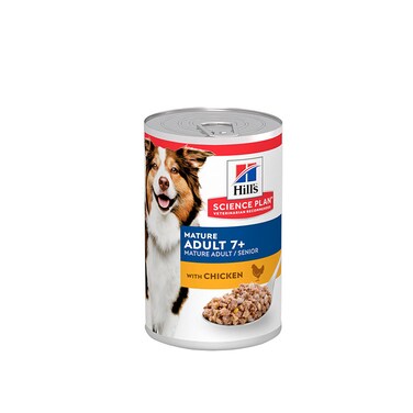 Hills Science Plan Mature Adult7+ Wet Dog Food With Chicken - 370g