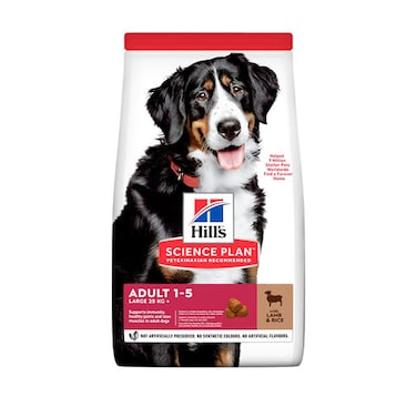 Hills  Science Plan Large Breed Adult  With Lamb &amp; Rice Dog Food Dry - 14Kg