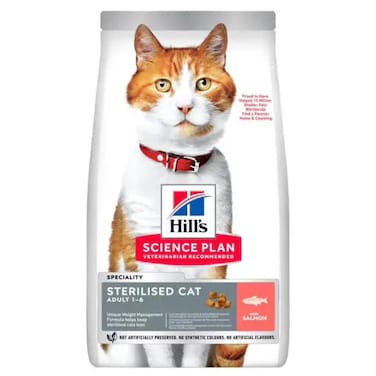 Hills Science Plan Sterilised Cat Adult With Salmon-1.5Kg