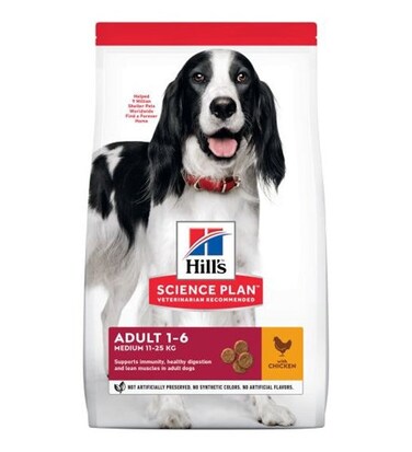 Hill's Science Plan Medium Adult Dog Food with Chicken (2.5kg)