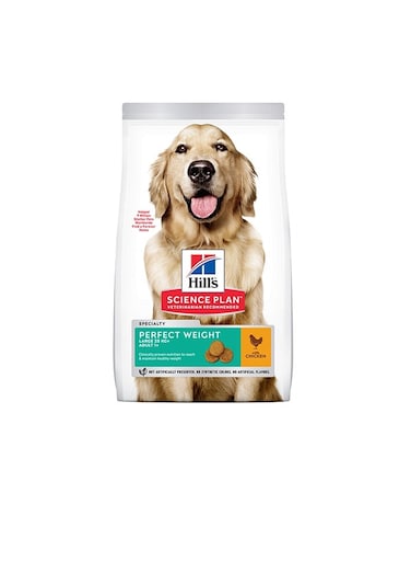 Hill's Science Plan Adult Perfect Weight Large Breed Dog Food with Chicken (12kg)
