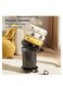 Double Barrel Trash Can with Hidden Bag Design &acirc;&euro;&ldquo; Cute &amp; Stylish Waste Bin on Wheels