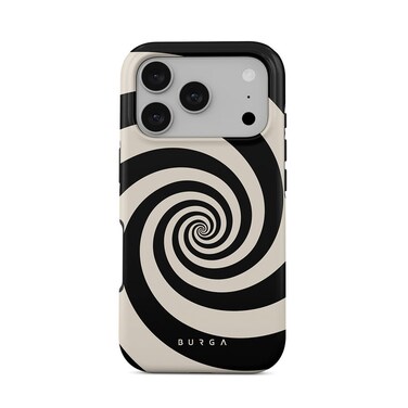 جراب Burga Rabbit Hole Premium لهاتف iPhone 17 Pro، متوافق مع غطاء صلب مزدوج الطبقات مع حماية من السيليكون - غطاء مقاوم للخدوش والصدمات