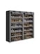 12-Layer Fabric Shoe Rack Grey