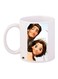 Tangled Ever After Printed Coffee Mug White/Beige/Blue 11ounce