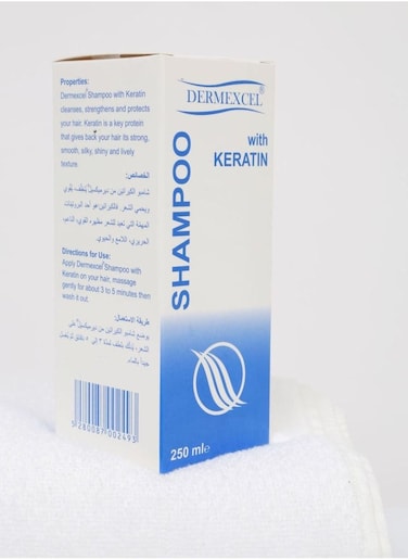 Dermexcel Shampoo With Keratin 250 Ml