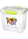 Sistema Klip It Accents Food Storage Container, 1.9 L - Assorted Colours