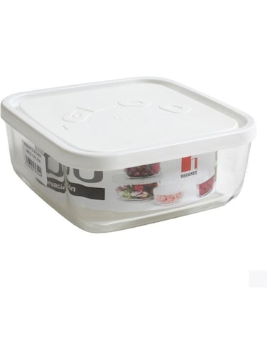 BERGNER IGLOO STORAGE JAR C/CAP WHITE 15X15X6CM