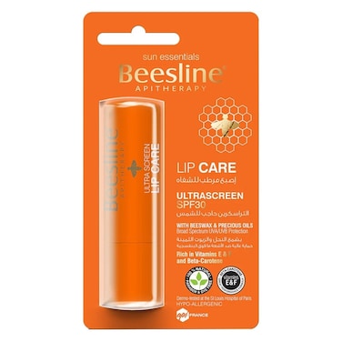 مرطب شفاه بيزلين أبيثيرابي ألترا سكرين بعامل حماية من الشمس 30 مع شمع العسل 4 غرام