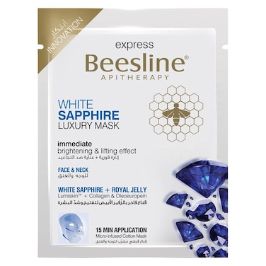 Beesline Apitherapy White Sapphire Luxury Facial Mask 30 g