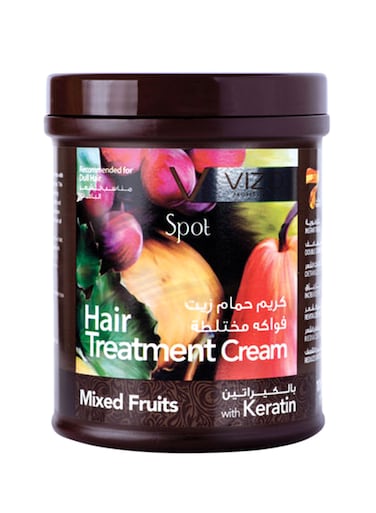 Spot Hair Treatment Cream Mixed Fruits with Keratin 1L
