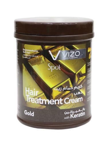 Spot Hair Treatment Cream Gold with Keratin 1L