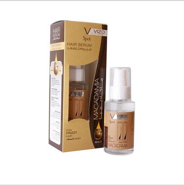 HAIR SERUM FOR FRIZZY HAIR WITH MACADAMIA