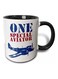 Ceramic Coffee Mug Black/Blue