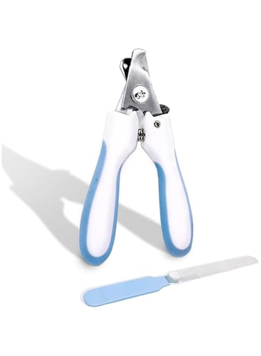 Oasisgalore Dog&amp;Cat Nail Clipper with Safety Guard and Nail File- Pet Grooming Tools for Small/Medium/Large Dogs&amp;Cats