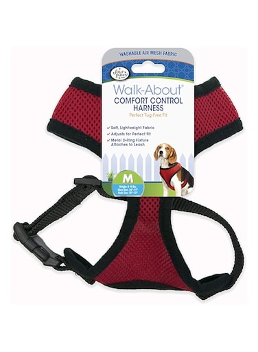 Four Paws Comfort Control Harness MD Red