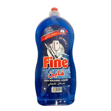 Spartan Fine Dishwashing Liquid &ndash; 1300 ml Blue -Scented Concentrate for Effective Grease Removal and Gentle Cleaning