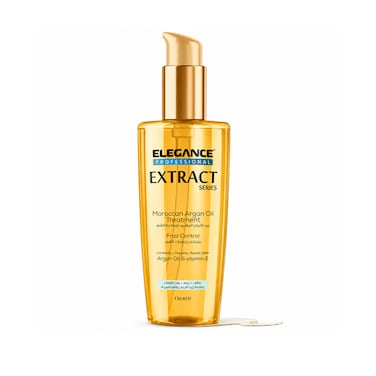 Elegance Professional Extract Series Moroccan Argan Nourishment Oil 130ml &ndash; Argan Oil Hair Serum, Deep Nourishing Shine Treatment Hair Care for Men &amp; Women