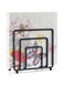 sddjqy Napkin Holder for Table, Black Napkin Holders for kitchen, Napkins Holder Dispenser for Indoor &amp; Outdoor Table (Metal, Black)