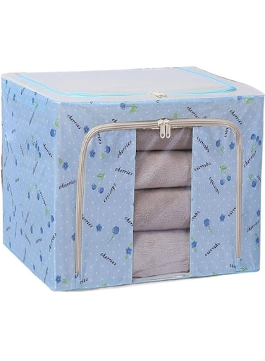 Fabric Storage Box with Transparent Window &acirc;&euro;&ldquo; 42x40x60cm