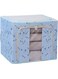 Fabric Storage Box with Transparent Window &acirc;&euro;&ldquo; 42x40x60cm