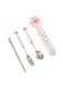 Chopsticks Spoon Fork Set Portable Cutlery Set With Box