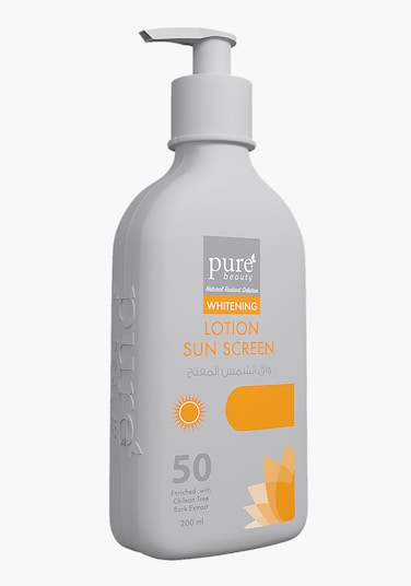 Pure Beauty Whitening Lotion Sunscreen 200 Ml
