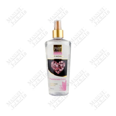 Pure Beauty Body Splash For Women Passionate Love 250 Ml