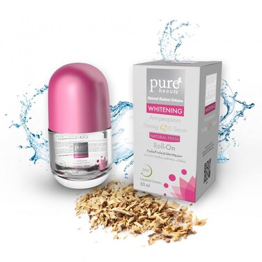 Pure Beauty Whitening Anti Perspirant Firming Q10 Serum Roll On Passion 50 Ml