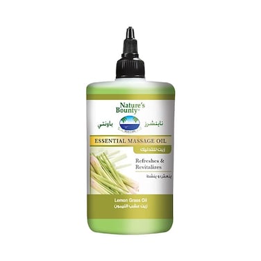 Nature's Bounty Venos Massage Oil   Lemon Grass   300ML