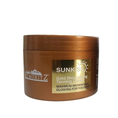 St. Moritz Tanning Cream with Shimmer   150 Ml