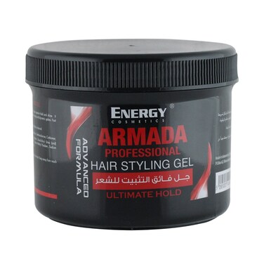 Energy Cosmetics Armada Hair Styling Gel   Ultimate Hold   500 Ml