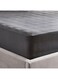 Home Everyday Single Fitted Sheet 90x190+25cm - Silver