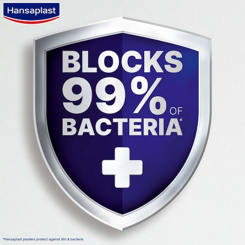 Hansaplast Fabric Wound Plasters, Flexible, Water-Repellent, 20 Strips